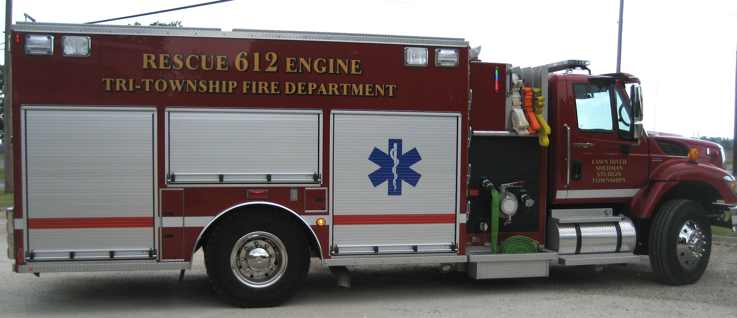 New Tri-Township Fire Truck